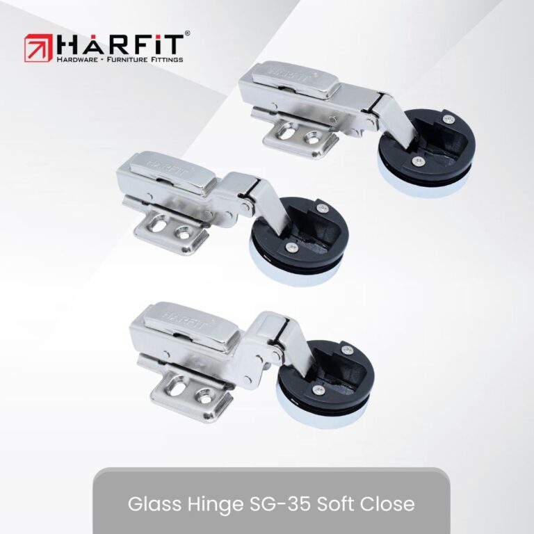 Glass Hinge SG-35 Soft Close_Harfit